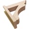 Ekena Millwork 6-in W x 30-in D x 38-in H Legacy Trad Rough Cedar Woodgrain TimberThane Outlooker, Primed Tan OUTUR060X30X38LEC04RCPR - alternate 3